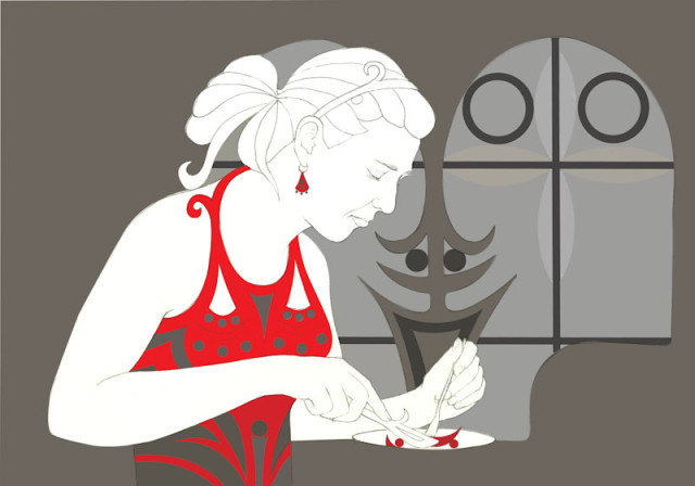 Grafika. Zdroj: Archiv Said Ismaila