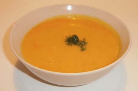 Dýňová polévka. Foto: Katrin Tarkhounová, StudentMag.cz
