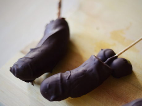 FOTO: Banány v čokoládě