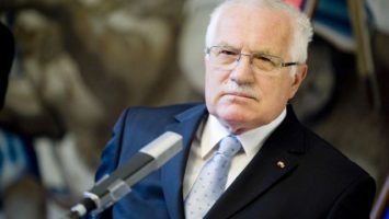 FOTO: Exprezident Václav Klaus