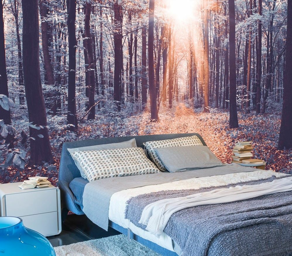 Tapeta na zeď s uklidňujícím motivem