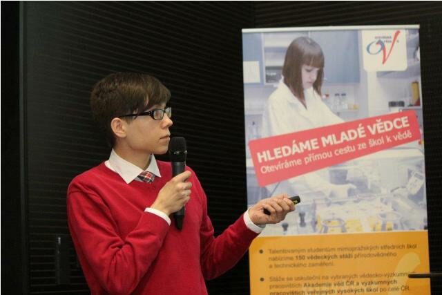 FOTO : Denis Cmunt a jeho prezentace