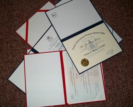 FOTO: Získané diplomy